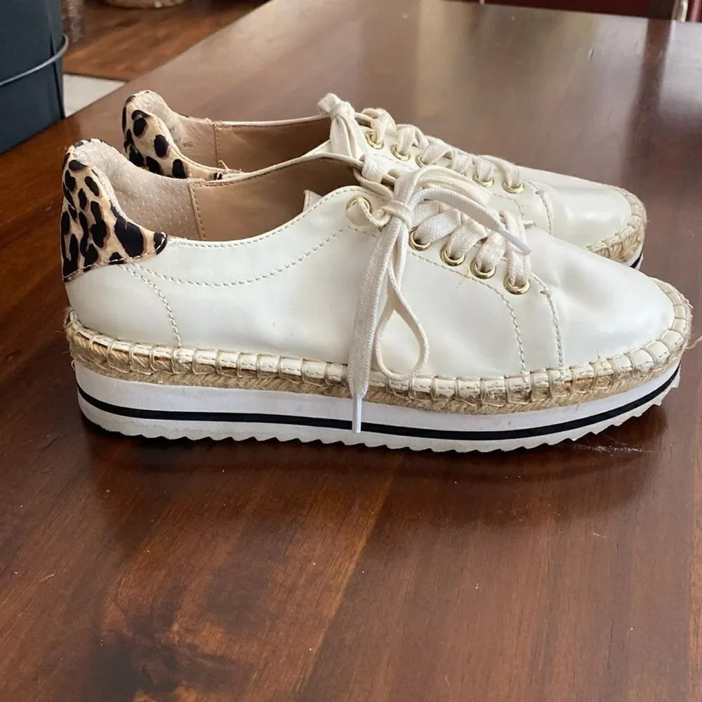 Jennifer Lopez Lider Espadrille Wedge Sneakers